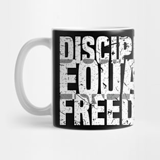 'Discipline Freedom' Amazing Equality Rights Mug